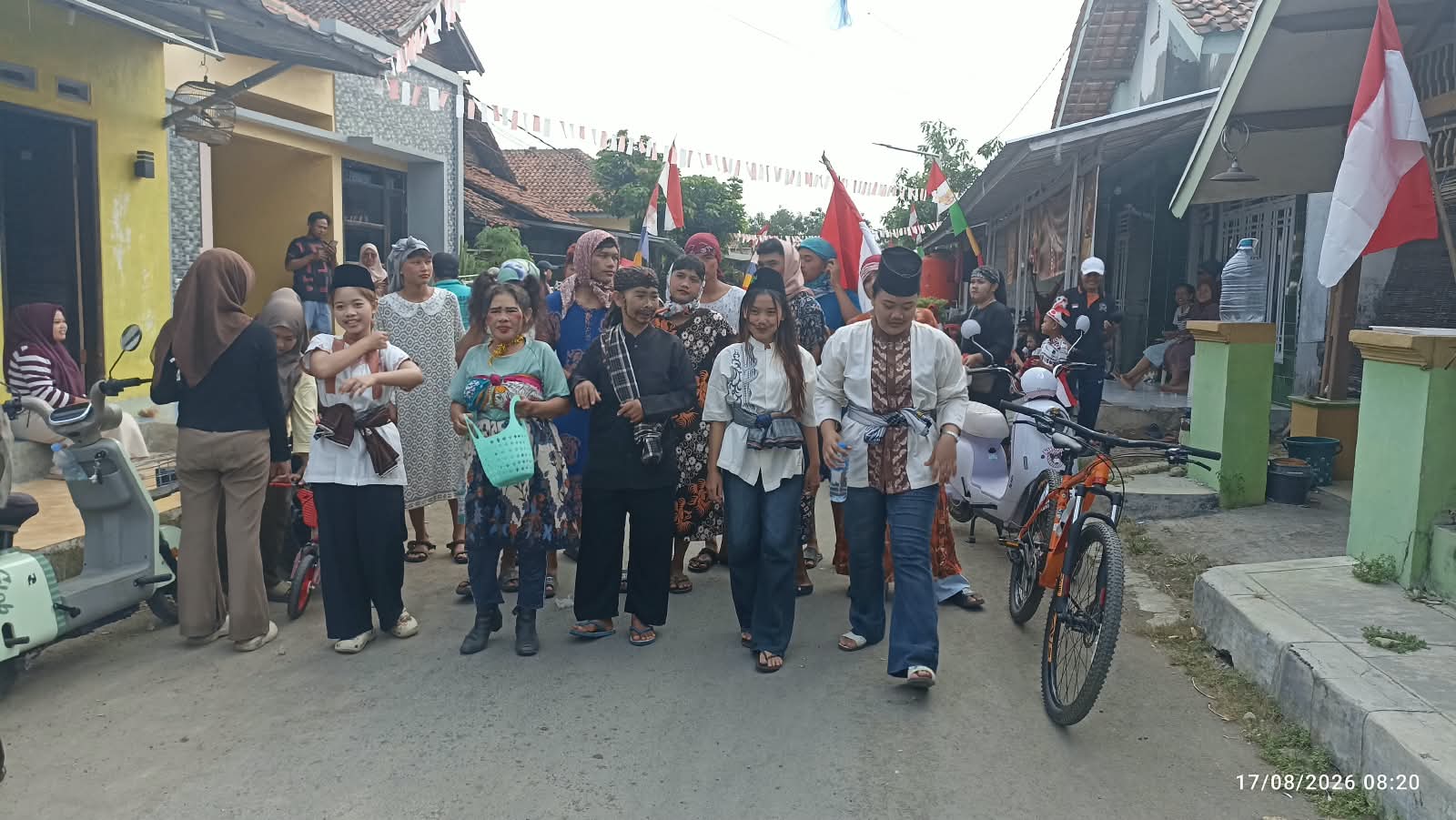 Semarak HUT ke-81 Kemerdekaan RI di Desa Bantarjati, Kecamatan Kertajati